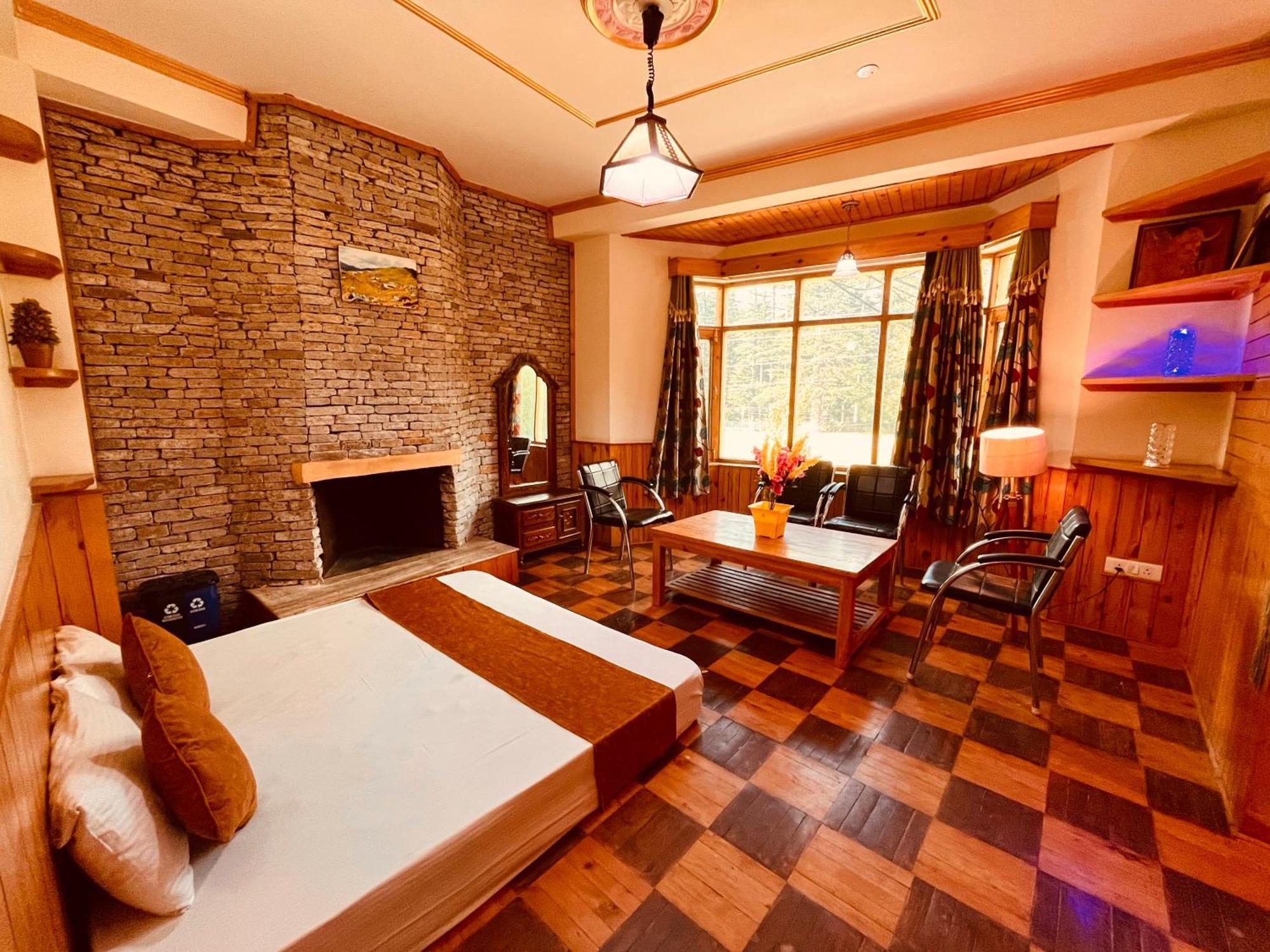 Woods Villa Cottage, Manali Eksteriør bilde